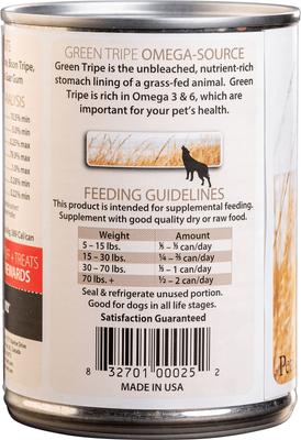 Show full view: PetKind Tripett Red Meat Formula Grain-Free Wet Dog Food, 12-oz can, case of 12 slide 3 of 8