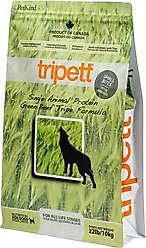 PetKind Tripett Single Animal Protein Green Beef Tripe Dry Dog Food, 22-lb bag
