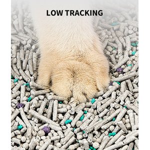 PETKIT 5 in 1 Mixed Flushable Unscented Clumping Tofu Cat Litter, 7.9-lb bag, case of 2