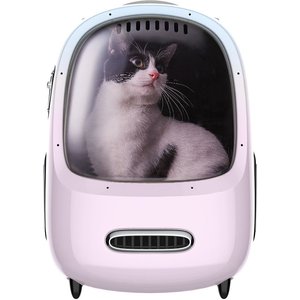 PETKIT Breezy Dome 2 Dog & Cat Carrier Bag, Pink - Chewy.com