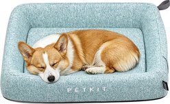 PETKIT Deep Sleep Orthopedic Dog Bed, Light Blue, Medium: 26.4 x 20.1 x 4.9-in
