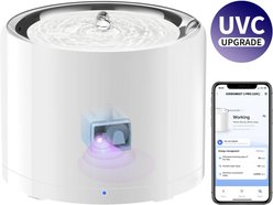 PETKIT Eversweet 3 Pro Stainless Steel Dog & Cat Wireless Pump/UVC, 1.8L