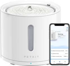 PETKIT Eversweet Solo Automatic Water Dog & Cat Fountain, 2-L, Small, White