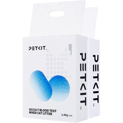 PETKIT PETKIT Health Monitor Occult Blood Test Unscented Clumping Tofu Cat Litter, 5.2-lb bag, case of 2