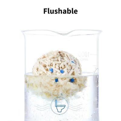 Show full view: PETKIT Flushable Occult Blood Test Unscented Clumping Tofu Cat Litter, 5.2-lb bag, case of 2 slide 8 of 10