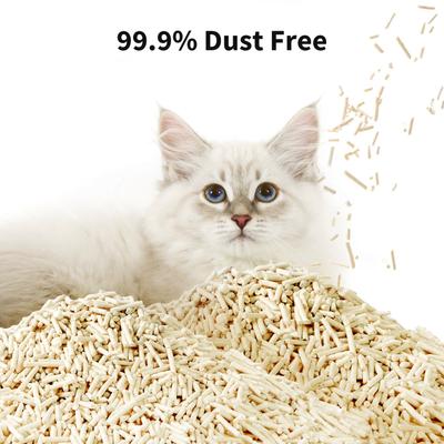 Show full view: PETKIT Flushable Occult Blood Test Unscented Clumping Tofu Cat Litter, 5.2-lb bag, case of 4 slide 6 of 9