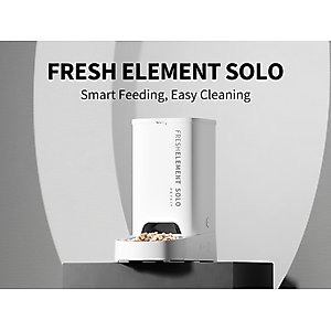 PETKIT Fresh Element Solo Automatic Dog & Cat Feeder, 3L