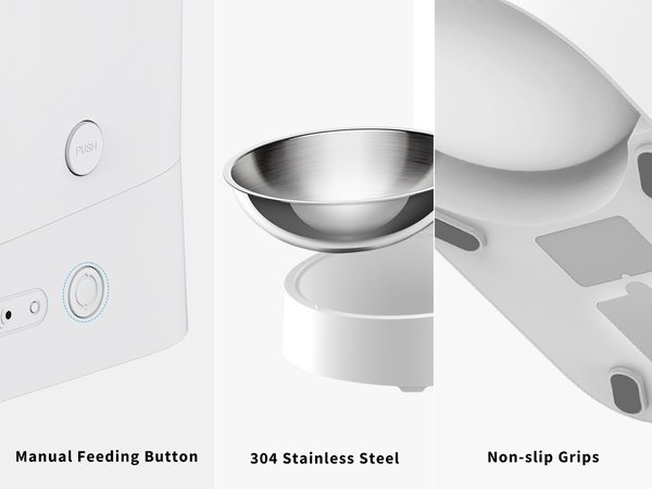 Show full view: PETKIT Fresh Element Solo Automatic Dog & Cat Feeder, 3L slide 7 of 10
