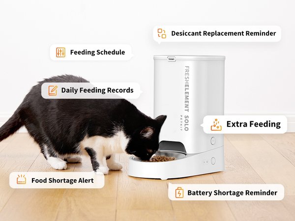 Show full view: PETKIT Fresh Element Solo Automatic Dog & Cat Feeder, 3L slide 5 of 10