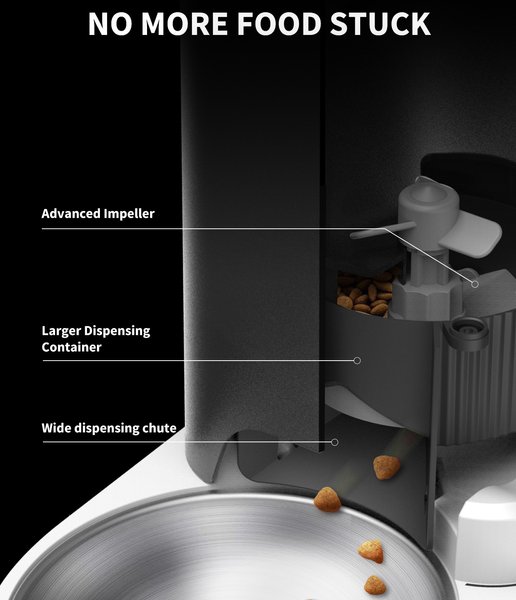Show full view: PETKIT Fresh Element Solo Automatic Dog & Cat Feeder, 3L slide 3 of 10