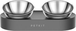 PETKIT Fresh Nano 15 Degree Adjustable Stainless Steel Elevated Dog & Cat Bowl, 4-oz