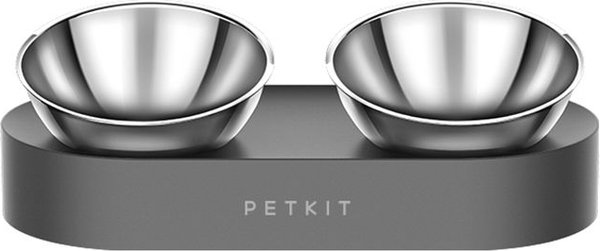 Show full view: PETKIT Fresh Nano 15 Degree Adjustable Stainless Steel Elevated Dog & Cat Bowl, 4-oz slide 1 of 7