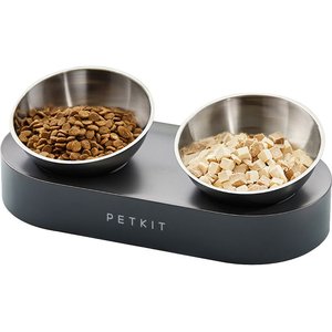 PETKIT Fresh Nano 15 Degree Adjustable Stainless Steel Elevated Dog & Cat Bowl, 4-oz
