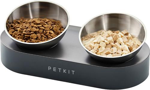 Show full view: PETKIT Fresh Nano 15 Degree Adjustable Stainless Steel Elevated Dog & Cat Bowl, 4-oz slide 6 of 7