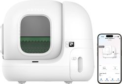 PETKIT PuraMax 2 Self Cleaning Cat Litter Box, White, X-Large: 24-in slide 2 of 9