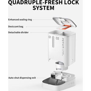 PETKIT Yumshare Dual-Hopper with Camera Smart Automatic Dog & Cat Feeder, 5L