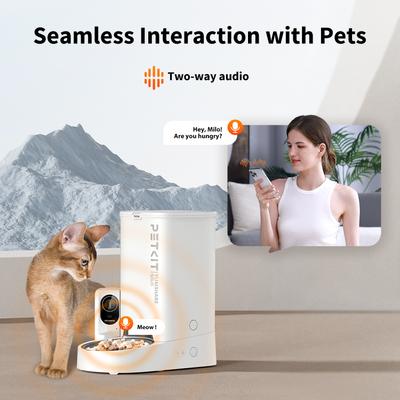 Show full view: PETKIT Yumshare Solo with Camera Smart Automatic Dog & Cat Feeder, 3L slide 4 of 9