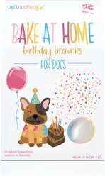 Petknowledgy by Spunky Pup Bake at Home Birthday Brownies Carob Dog Treat, 12-oz bag