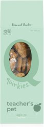 Petknowledgy by Spunky Pup Quirkies Apple Pie Dog Treat, 12-oz bag