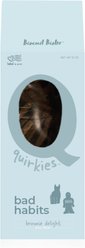 Petknowledgy by Spunky Pup Quirkies Brownie Delight Dog Treat, 12-oz bag