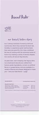 Show full view: Petknowledgy by Spunky Pup Quirkies Midnite Munchies Peanut Butter Dog Treat, 12-oz bag slide 3 of 3