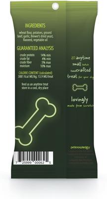 Show full view: Petknowledgy by Spunky Pup Snack Pack Beef Dog Treat, 2.5-oz bag, case of 8 slide 3 of 3