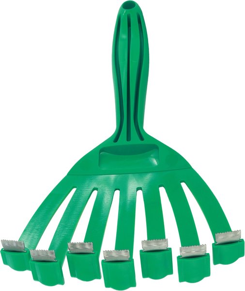 PetKORE GroomRaker Horse Deshedding Tool, Green