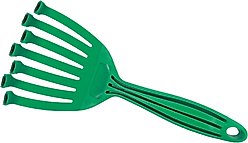 PetKORE GroomRaker Dog Deshedding Tool, Green, Small