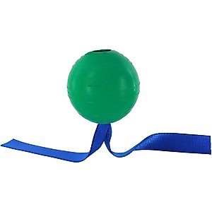PetKORE KOREflex Ball & Tail Horse Toy, Green, 4.75-in