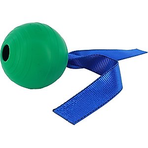 PetKORE KOREflex Ball & Tail Horse Toy, Green, 4.75-in