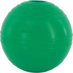 PetKORE KOREflex Tough Ball Dog Toy, Green, 4.75-in