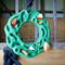 Show in main carousel: PetKORE Luna Ring with Hanging Kit Horse Toy, Green, 9-in slide 2 of 9