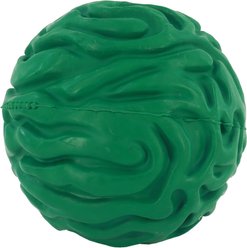 PetKORE Luna Tough Ball Dog Toy, Green, 4-in