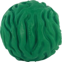 PetKORE Luna Tough Ball Dog Toy, Green, 4-in slide 2 of 9