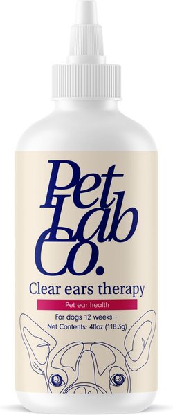 PetLab Co. Clear Ears Therapy Cat & Dog Ear Cleaning Solution