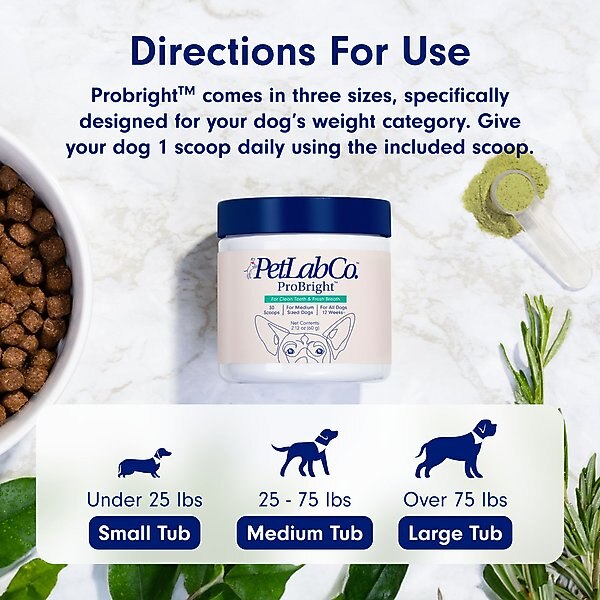 PetLab Co. ProBright Dog Dental Powder