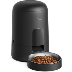 Petlibro Air Automatic Cat Feeder with Battery Powered Dog & Cat Food Dispenser, Black, 2-litter