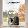 Show in main carousel: Petlibro Air Automatic Cat Feeder with Battery Powered Dog & Cat Food Dispenser, Black, 2-litter slide 8 of 12