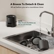 Show in main carousel: Petlibro Air Automatic Cat Feeder with Battery Powered Dog & Cat Food Dispenser, Black, 2-litter slide 5 of 12