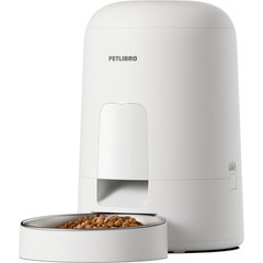 Petlibro Air Automatic Cat Feeder with Battery Powered Dog & Cat Food Dispenser, White, 2-liter