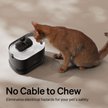 Show in main carousel: Petlibro Dockstream Battery Operated Cat Water Fountain + 1 Replacement Wireless Pump, 84-oz, Black slide 5 of 10