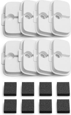 Show full view: Petlibro Dockstream Wireless Water Pump App Cat Fountain, White + Replacement Filter, 8 count slide 7 of 8