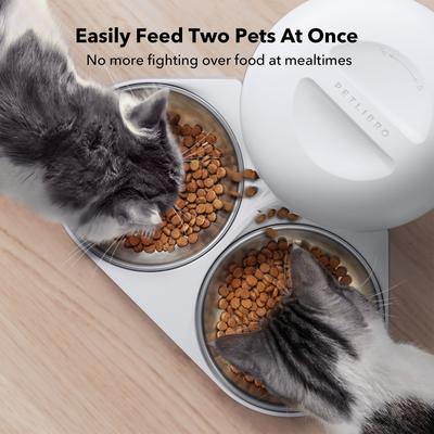 Show full view: Petlibro Granary Automatic Two Cat & Dog Feeder + 3 Pet Food Desiccant Bags, 5L slide 3 of 13