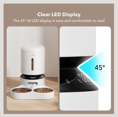 Show full view: Petlibro Granary Automatic Two Cat & Dog Feeder + 3 Pet Food Desiccant Bags, 5L slide 8 of 13