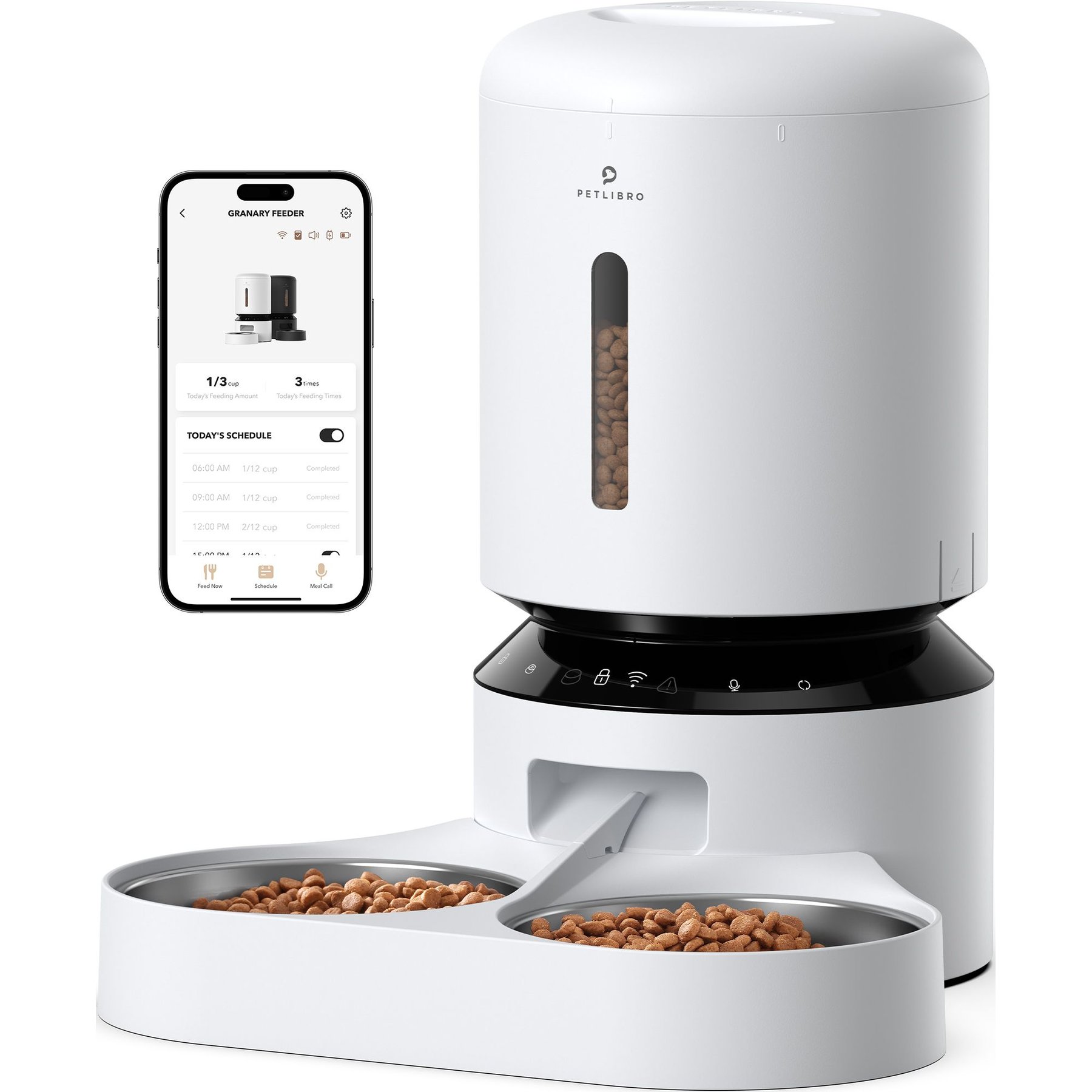 Petlibro Granary WiFi 2.4G & 5G Automatic Two Cat & Dog Feeder