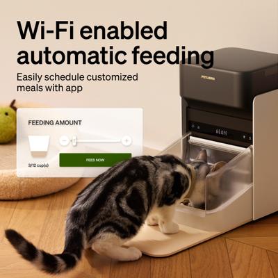 Show full view: Petlibro One RFID Automatic Cat Feeder with Collar Tag, 3-L & Feeder Food Desiccant Bag, 6 count slide 6 of 9