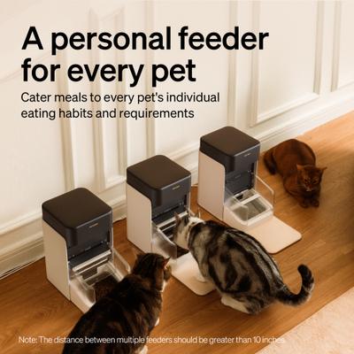 Show full view: Petlibro One RFID Automatic Cat Feeder with Collar Tag, 3-L & Feeder Food Desiccant Bag, 6 count slide 4 of 9