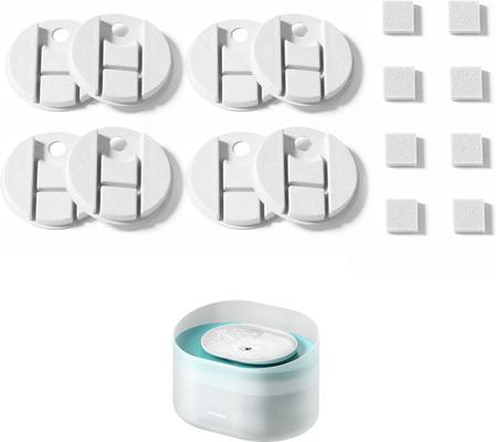 Show full view: Petlibro PLWF008 Capsule Fountain 2 Months Set of Replacement Filters for Dogs Water Dispensers, White, 8 count slide 1 of 5