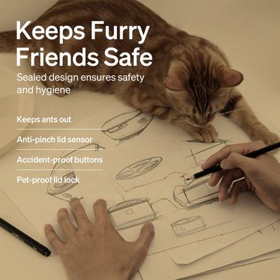 Show full view: Petlibro Polar Automatic Smart Dog & Cat Wet Food Feeder, 7.4-oz slide 7 of 14