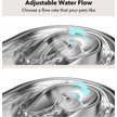 Show in main carousel: Petlibro Stainless Steel Dog & Cat Water Fountain, 2-L + 1 Replacement Water Pump slide 5 of 8